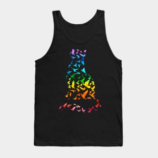 Cat and Bird Tank Top